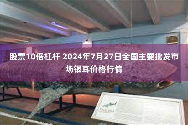 股票10倍杠杆 2024年7月27日全国主要批发市场银耳价格行情