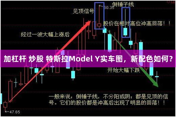 加杠杆 炒股 特斯拉Model Y实车图，新配色如何？